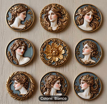 Carica l'immagine nel visualizzatore di Gallery, Molds  cammeo visi decoro
