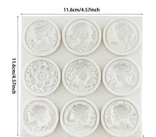 Carica l'immagine nel visualizzatore di Gallery, Molds  cammeo visi decoro
