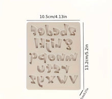 Load image into Gallery viewer, Molds Lettere dell'Alfabeto
