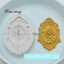 Carica l&#39;immagine nel visualizzatore di Gallery, Molds  cammeo grande  decoro
