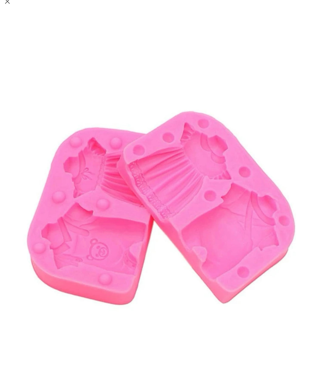 Molds Vestitino bimba e bimbo