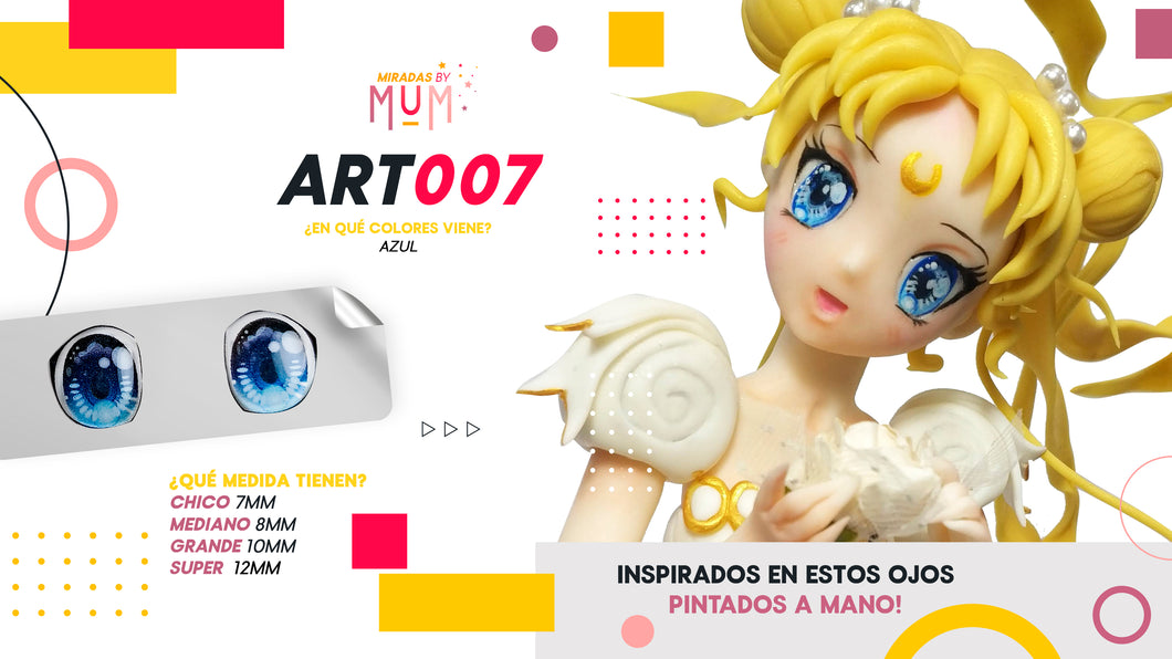 Self-adhesive eyes by Valeria Marini ART007