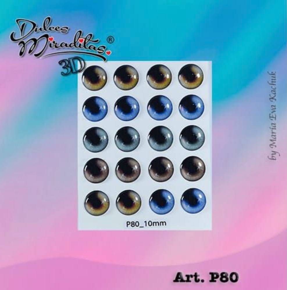 Collection d'autocollants autocollants par Dulce Miratidas Art. P80