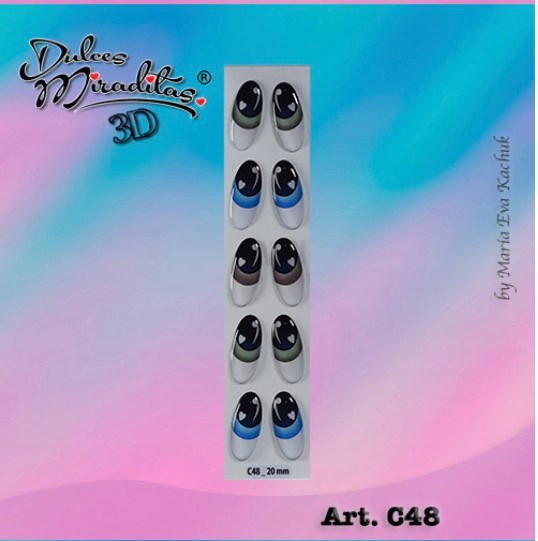 Colección de pegatinas autoadhesivas de Dulce Miratidas Art. C48