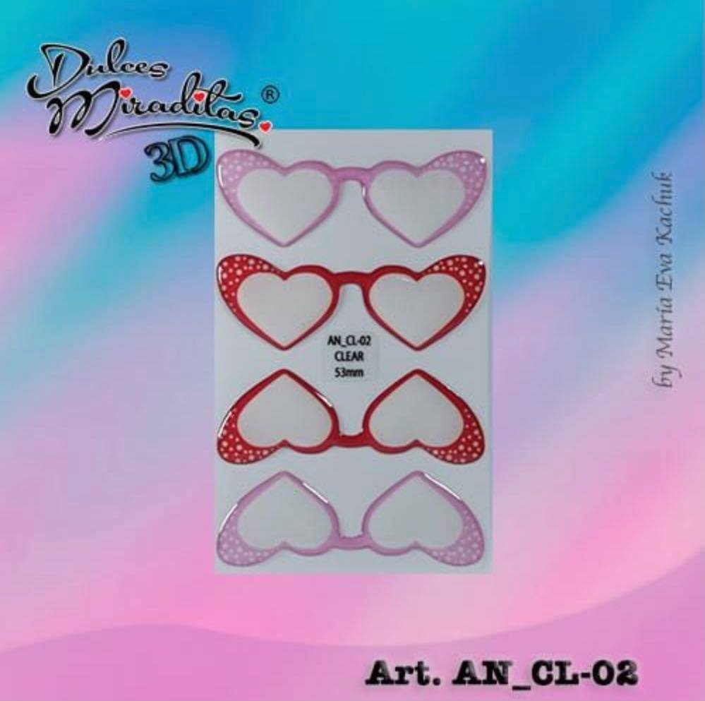 Collection d'autocollants autocollants par Dulce Miratidas Art. AN_CL-02