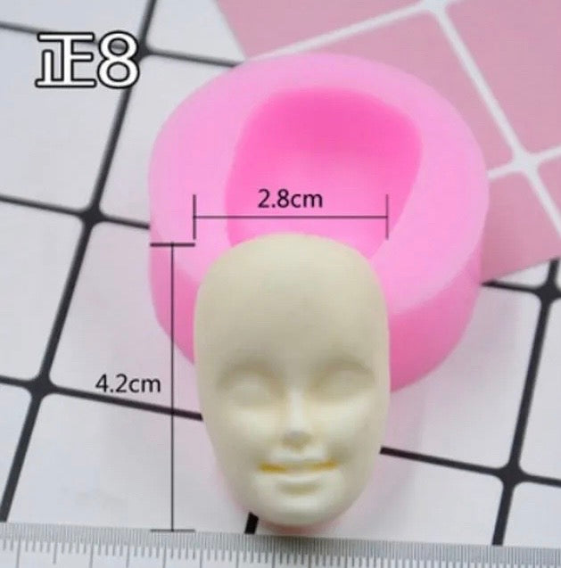 Molds Viso Bambola N 8