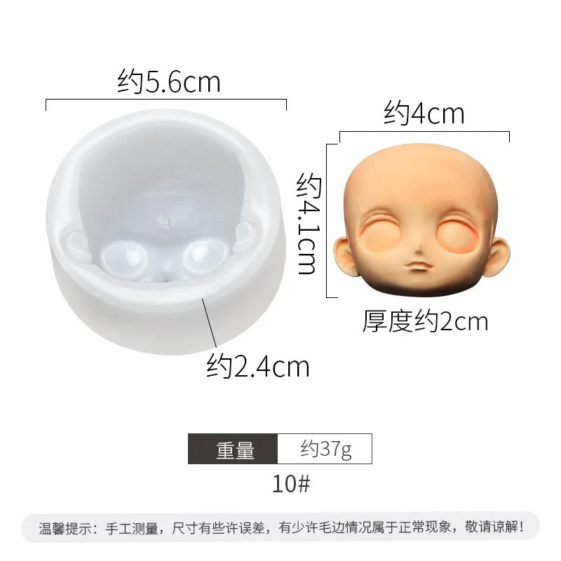 Molds Viso Bambola