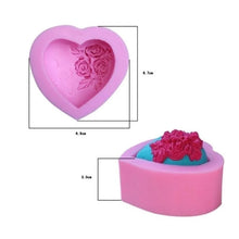 Carica l&#39;immagine nel visualizzatore di Gallery, Molds Motivo cuore con rose

