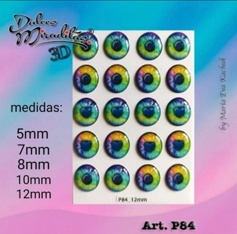 Colección de pegatinas autoadhesivas de Dulce Miratidas Art. P58